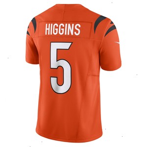 Tee Higgins Cincinnati Bengals Nike Vapor F.U.S.E. Limited Jersey - Orange