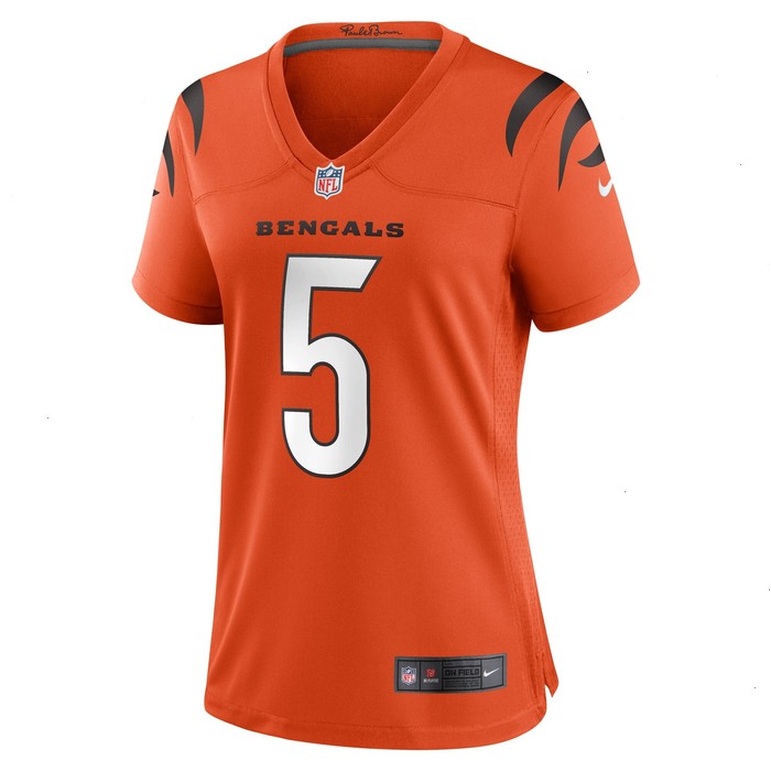 Tee Higgins Cincinnati Bengals Nike Women's Alternate Game Player Jersey - Orange