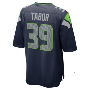 Teez Tabor Seattle Seahawks Nike Home Game Player Jersey - College Navy