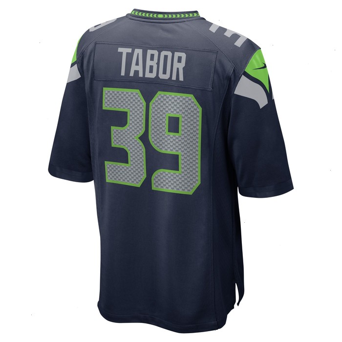 Teez Tabor Seattle Seahawks Nike Home Game Player Jersey - College Navy