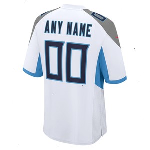 Tennessee Titans Nike Custom Game Jersey - White