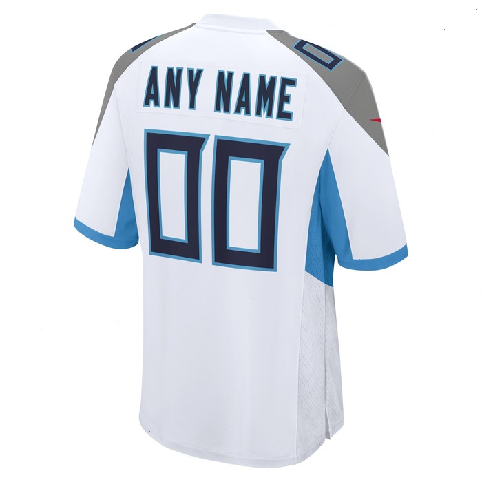 Tennessee Titans Nike Custom Game Jersey - White