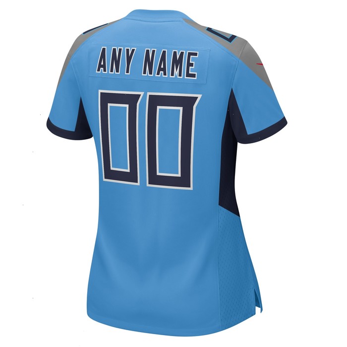 Tennessee Titans Nike Women's Alternate Custom Game Jersey - Light Blue