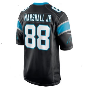 Terrace Marshall Jr. Carolina Panthers Nike 2021 NFL Draft Pick Player Game Jersey - Black