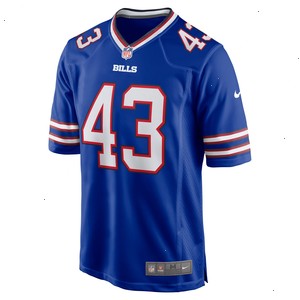 Terrel Bernard Buffalo Bills Nike Game Player Jersey - Royal