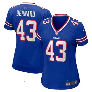 Terrel Bernard Buffalo Bills Nike Women's Game Player Jersey - Royal