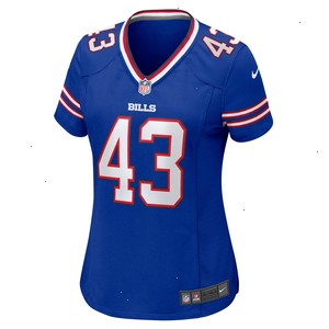 Terrel Bernard Buffalo Bills Nike Women's Game Player Jersey - Royal