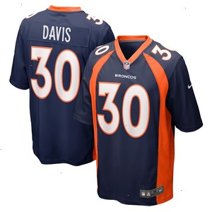 Terrell Davis Denver Broncos Nike Retired Player Jersey - Navy