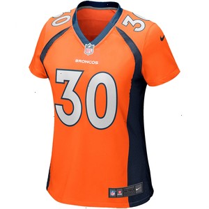 Terrell Davis Denver Broncos Nike Women's Game Retired Player Jersey - Orange