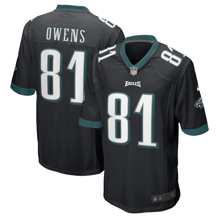 Terrell Owens Philadelphia Eagles Nike Retired Player Jersey - Black