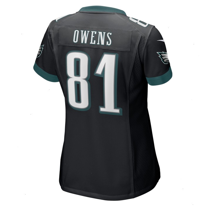 Terrell Owens Philadelphia Eagles Nike Women's Retired Player Jersey - Black