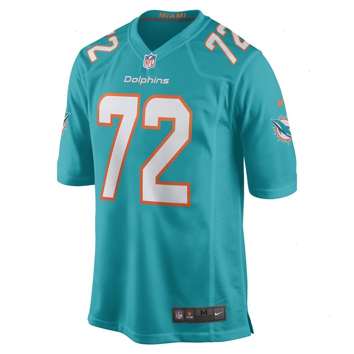 Terron Armstead Miami Dolphins Nike Game Jersey - Aqua