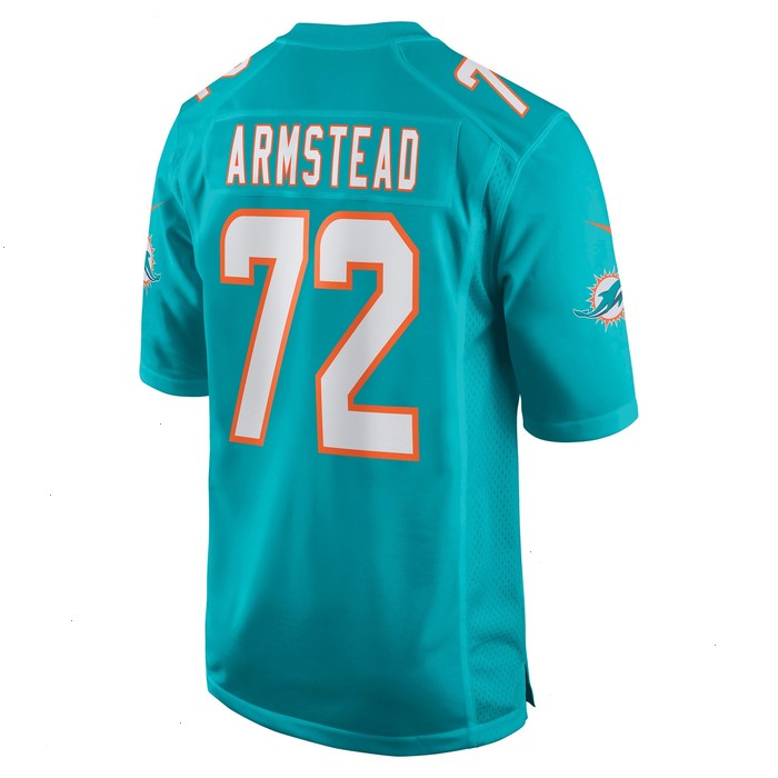 Terron Armstead Miami Dolphins Nike Game Jersey - Aqua