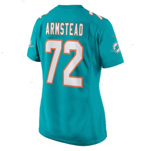 Terron Armstead Miami Dolphins Nike Women's Game Jersey - Aqua