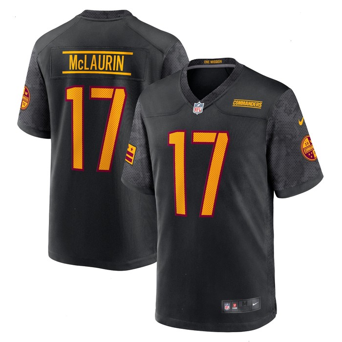 Terry McLaurin Washington Commanders Nike Alternate Game Player Jersey - Black