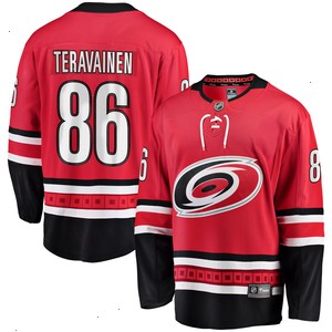 Teuvo Teravainen Carolina Hurricanes Fanatics Branded Alternate Breakaway Player Jersey - Red