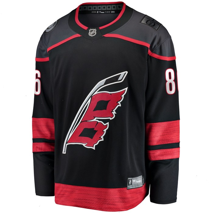 Teuvo Teravainen Carolina Hurricanes Fanatics Branded Home Breakaway Player Jersey - Black