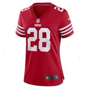 Tevin Coleman San Francisco 49ers Nike Women's Home Game Player Jersey - Scarlet