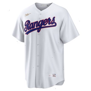 Texas Rangers Nike Home Cooperstown Collection Team Jersey - White