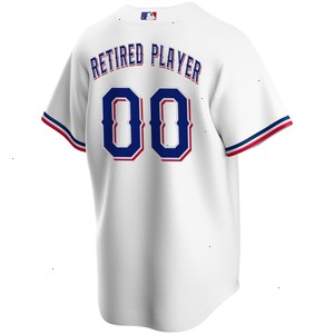 Texas Rangers Nike Home Pick-A-Player Retired Roster Replica Jersey - White