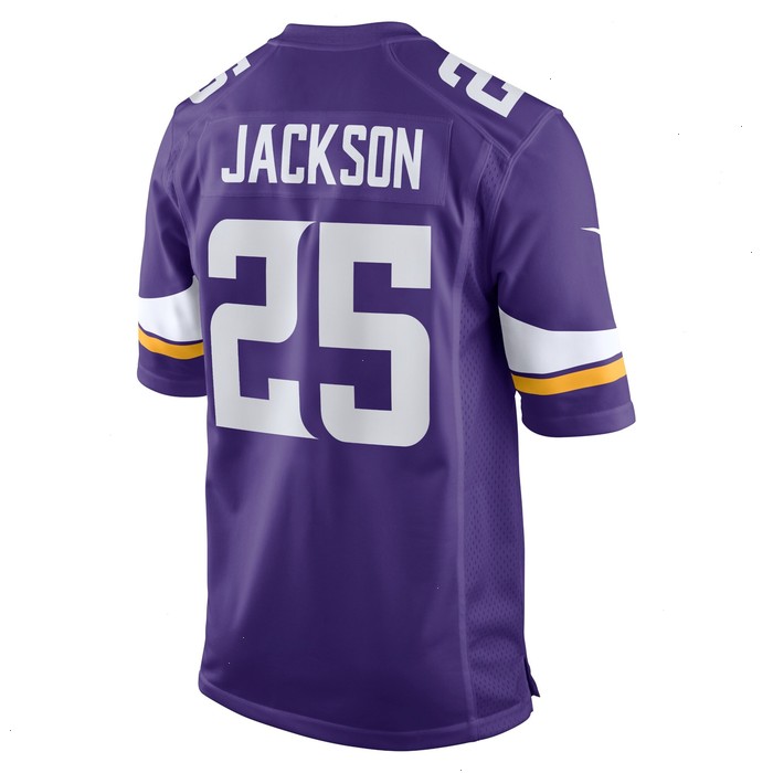 Theo Jackson Minnesota Vikings Nike Home Game Player Jersey - Purple