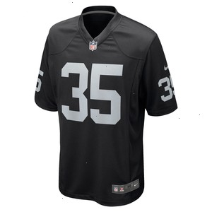 Theo Riddick Las Vegas Raiders Nike Game Jersey - Black