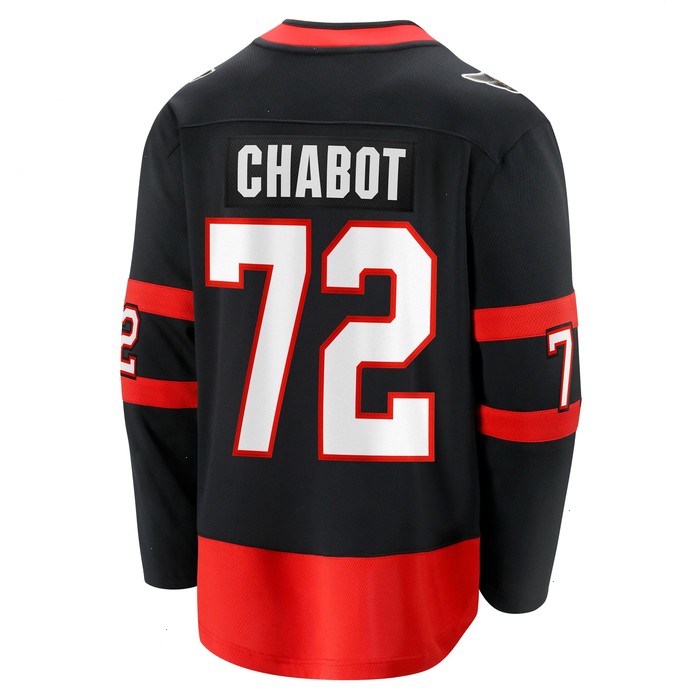 Thomas Chabot Ottawa Senators Fanatics Branded Home Breakaway Jersey - Black