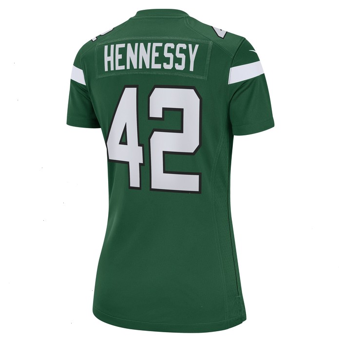 Thomas Hennessy New York Jets Nike Women's Game Jersey - Gotham Green