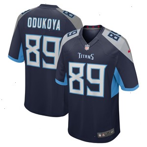 Thomas Odukoya Tennessee Titans Nike Team Game Jersey - Navy