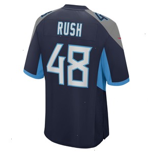 Thomas Rush Tennessee Titans Nike Team Game Jersey - Navy