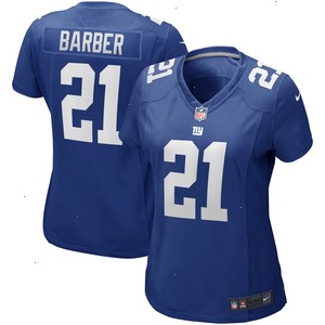 Tiki Barber New York Giants Nike Women's Game Retired Player Jersey - Royal