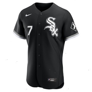 Tim Anderson Chicago White Sox Nike Alternate Authentic Player Jersey - Black