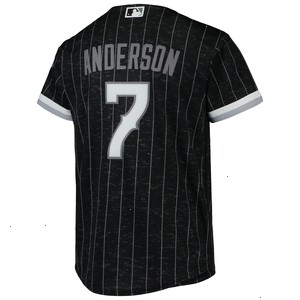 Tim Anderson Chicago White Sox Nike Youth City Connect Replica Player Jersey - Black