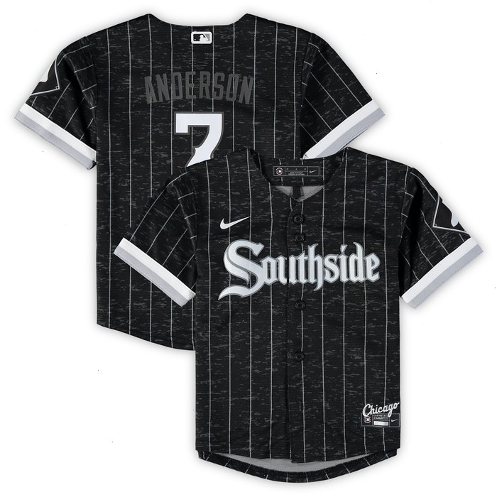 Tim Anderson Chicago White Sox Toddler Nike City Connect Replica Player Jersey - Black