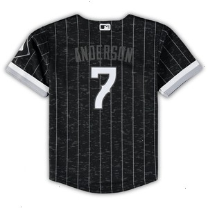 Tim Anderson Chicago White Sox Toddler Nike City Connect Replica Player Jersey - Black