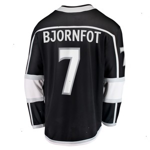 Tobias Bjornfot Los Angeles Kings Fanatics Branded Home Breakaway Player Jersey - Black