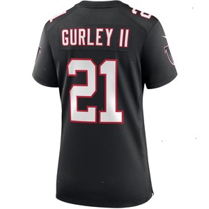 Todd Gurley II Atlanta Falcons Nike Women's Throwback Game Jersey - Black