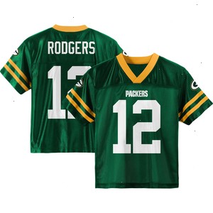 Toddler Aaron Rodgers Green Green Bay Packers Team Player Jersey