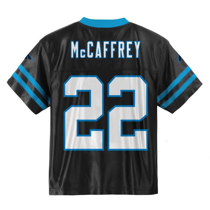 Toddler Christian McCaffrey Black Carolina Panthers Team Player Jersey