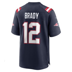 Tom Brady New England Patriots Nike Game Retired Player Jersey - Navy