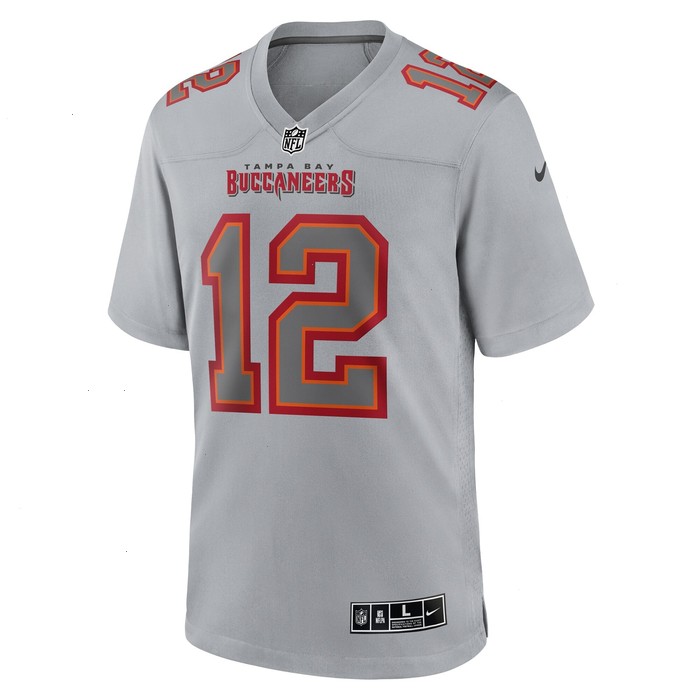 Tom Brady Tampa Bay Buccaneers Nike Atmosphere Fashion Game Jersey - Gray