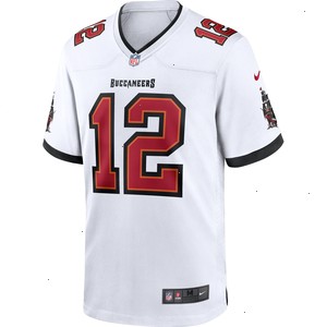 Tom Brady Tampa Bay Buccaneers Nike Game Jersey - White