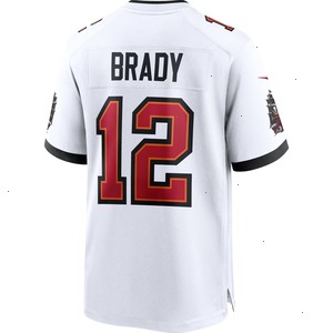 Tom Brady Tampa Bay Buccaneers Nike Game Jersey - White