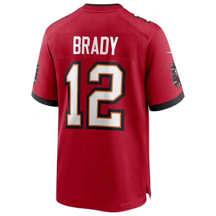 Tom Brady Tampa Bay Buccaneers Nike Game Player Jersey - Red