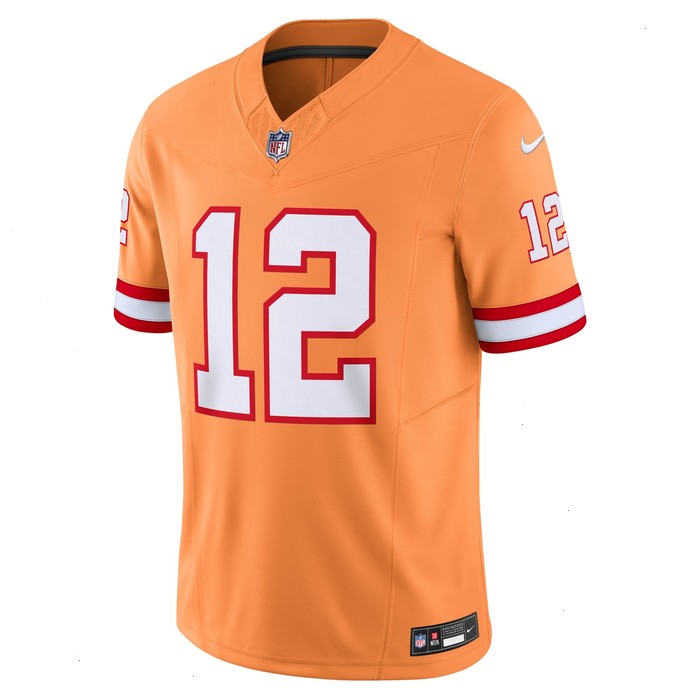 Tom Brady Tampa Bay Buccaneers Nike Vapor F.U.S.E. Limited Jersey - Orange