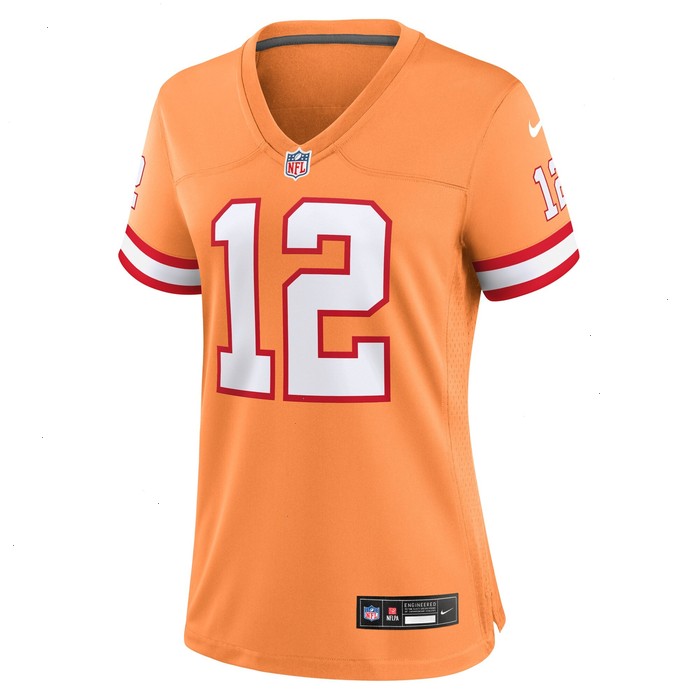 Tom Brady Tampa Bay Buccaneers Nike Women's Player Jersey - Orange