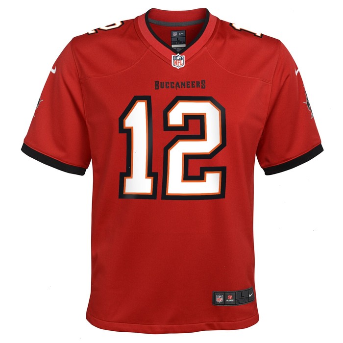 Tom Brady Tampa Bay Buccaneers Nike Youth Game Jersey - Red