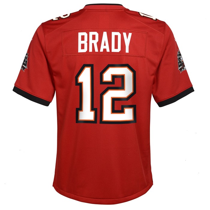 Tom Brady Tampa Bay Buccaneers Nike Youth Game Jersey - Red