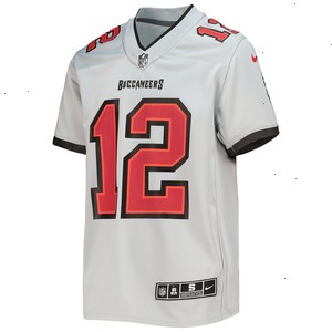 Tom Brady Tampa Bay Buccaneers Nike Youth Inverted Team Game Jersey - Gray