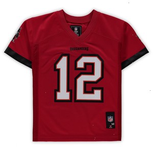 Tom Brady Tampa Bay Buccaneers Preschool Replica Player Jersey - Red